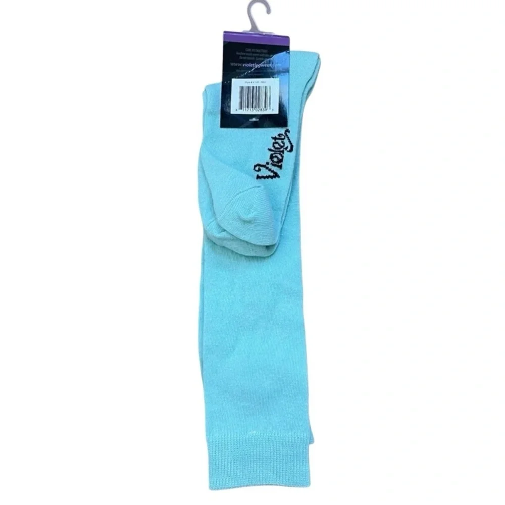 4/$25 Mint Green Knee High Socks Girls Size 10 New With Tags